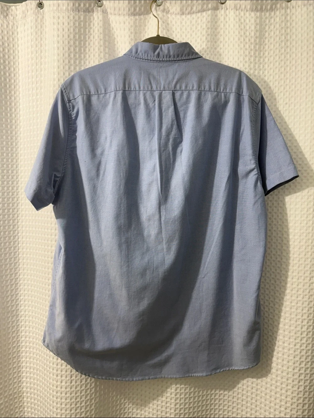 J.Crew Stretch short-sleeve American Pima cotton oxford shirt Size Large